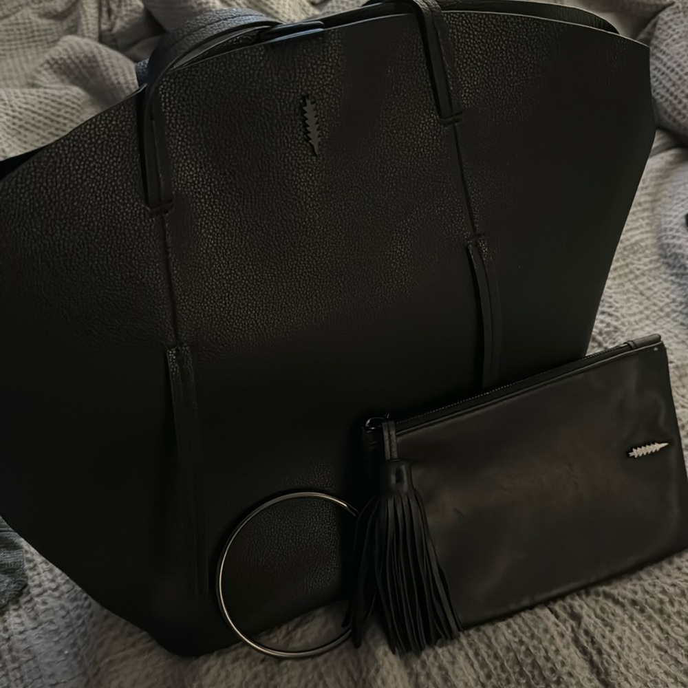 Thacker purse and clutch